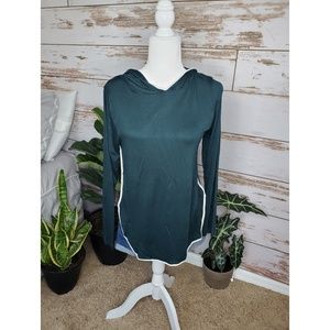 Green Hooded Top